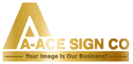A-ACE Sign Co. Logo